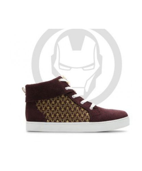 Clarks - City Hero Hi Red Suede Clarks - City Hero Hi Red Suede